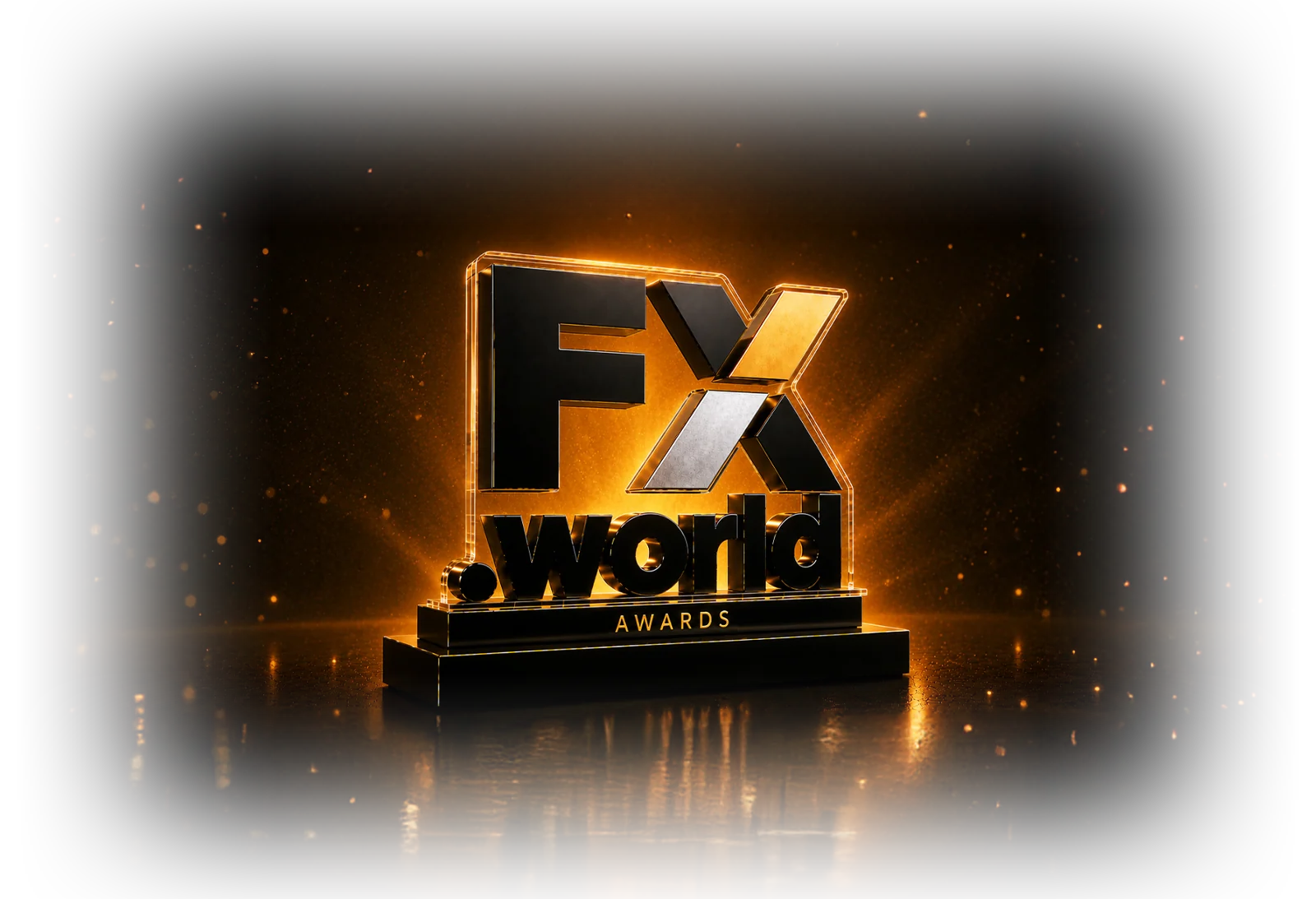 The FX.world Awards trophy